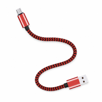 Câble Micro USB 2.0 en nylon tressé métallique nickelé de haute qualité, charge rapide Android 3A, longueurs 1m/2m/3m, pour téléphone portable et ordinateur