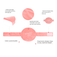 Masseur lombaire à sel Himalaya réutilisable, idéal pour soulager les douleurs dorsales et les crampes menstruelles.