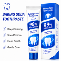 Dentifrice Personnalisé Hydroxyapatite Bicarbonate de Soude Probiotiques Blanchissant Marque Privée OEM Saveur Menthe Émail Haleine Fraîche