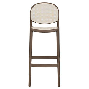 Chaise haute en rotin tressé, style moderne et contemporain, <span class=keywords><strong>tabouret</strong></span> <span class=keywords><strong>de</strong></span> <span class=keywords><strong>bar</strong></span> empilable en plastique, vente en gros - Product Image 6