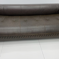 Huibolin Wohnzimmermöbel Einfaches und Praktisches Schlafsofa Ausziehbares Ledersofa