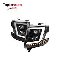 Phare avant Topzonauto pour Chevrolet Tahoe 2015-2020, ensemble de phares avant, phare de haute qualité, pièce automobile, éclairage automobile