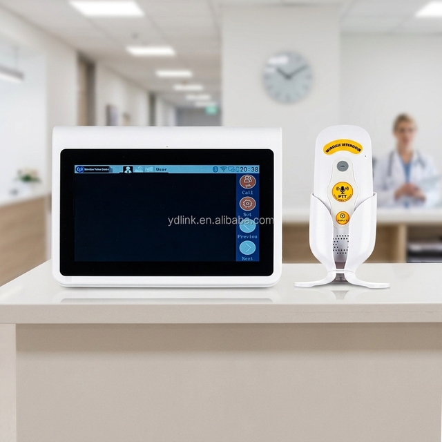 Professional Manufacturing of Remote Pager Sets Long Endurance Wireless Intercom System for Clinic