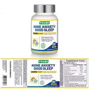 Dietary Sleep Aid Support Supplements Gaba Vitamin B6 Deep Sleeping <strong>Pills</strong> Tablets 3mg 5mg Sleep Melatonin Tablets - Product Image 2