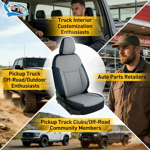 Fundas de Asientos de Coche Modificadas al por Mayor, Accesorios Interiores para Ford Maverick XL XLT Lariat Lobo Tremor 2022-2026 - Product Image 5