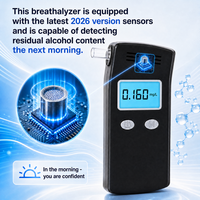 Testeur d'alcool compact BAC Checker, analyseur d'alcool fiable pour la sécurité individuelle et la vie domestique