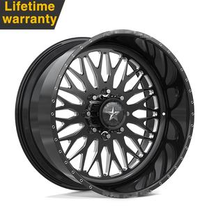 Velg Off-Road Custom Forged American Force <span class=keywords><strong>Wheels</strong></span> N09 EXTORT SS untuk Ford F250 Ram 2500 Silverado 2500 GMC Sierra 2500 - Product Image 1
