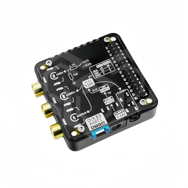 RCA Composite Audio/Video Signal Expansion Module Composite Video and Stereo Audio Output