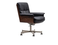 Tables et chaises de bureau pivotantes et réglables en hauteur en cuir de style médiéval moderne Runxi Furniture