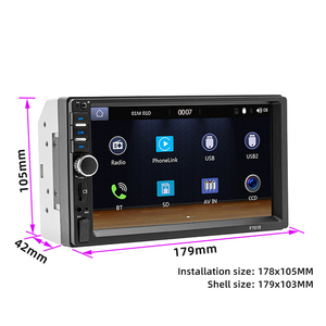 Android 7 Inch Multimedia Carplay Car <strong>Player</strong> Portable Radio Auto Fm Radio Mp5 High Resolution Car Dvd <strong>Player</strong> - Product Image 2