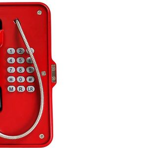 Teléfono Industrial Resistente a la Lluvia IP67, Teléfono de Emergencia con Cable para Uso en Exteriores - Product Image 6
