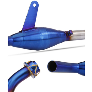 Para Yamaha YZF R3 R25 <span class=keywords><strong>MT03</strong></span> <span class=keywords><strong>2015</strong></span> - 2023, Sistema de Escape Completo para Motocicleta, Tubo de Enlace Delantero Medio - Product Image 4