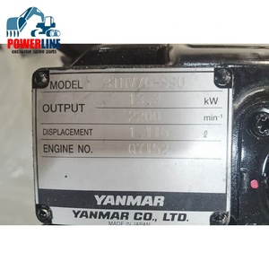 Giao Hàng Nhanh Nhật Bản Gốc YANMAR 3TNV76 Động Cơ Diesel Assy Cho Máy Xây Dựng - Product Image 6
