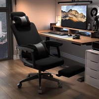 Chaise de bureau ergonomique confortable pour de longues heures de travail assis ; Chaise de réunion pour le personnel ; Chaise pivotante réglable en hauteur en gros