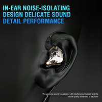 Système de monitoring intra-auriculaire sans fil stéréo GOOERAI LM600 UHF True Diversity, 6 récepteurs bodypack, écran TFT pour toute la bande