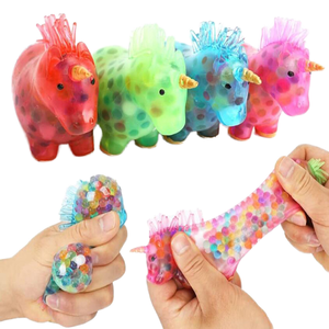 Producto de Venta Caliente Transfronterizo Q Y ZC-195 Caballo Unicornio Antiestrés con Sonido al Apretar, Material EVA, Unisex, 14 Años, Venta al por Mayor - Product Image 1