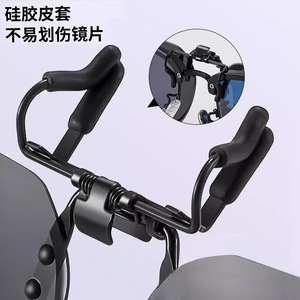 New UV400 Polarized Sunglasses Stainless Steel <b>Frame</b> TAC Lens Flip Up <b>Clip</b> On Unisex Driving Sunshades Type 3 Transmittance - Product Image 3