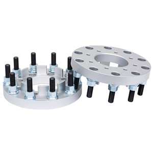 Adaptateurs <span class=keywords><strong>de</strong></span> <span class=keywords><strong>roue</strong></span> en aluminium BOTRAK 8 à 10 goujons 1,25 pouces 8x210 à 10x285 22,5 pouces 24,5 pouces <span class=keywords><strong>pour</strong></span> Chevrolet Silverado 3500 GMC Sierra - Product Image 4