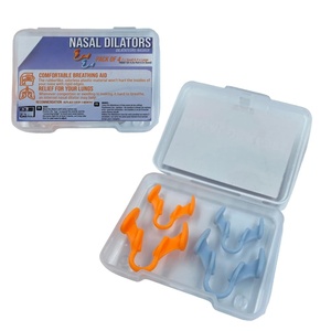 Factory Wholesale Medical Grade Silicone <b>Nasal</b> <b>Dilators</b> Anti Snoring Silicone Nose Clip for Improve Sleep&respiratory Correction - Product Image 1