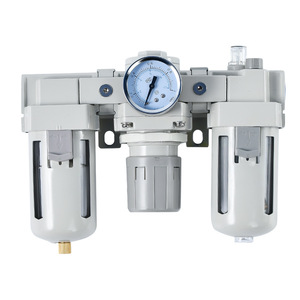 ชุดกรองลมพร้อมตัวปรับแรงดันลมแบบสามชิ้น Liyuan Pneumatic รุ่น AC4000 04 3000 03 5000 - Product Image 2