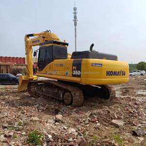 รถขุดไฮดรอลิก Komatsu PC350 มือสอง ขนาด 35 ตัน ราคาถูก พร้อมเครื่องยนต์ยี่ห้อ Cat และอะไหล่หลักๆ มีจำหน่าย - Product Image 4