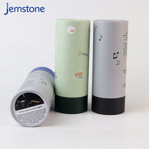 Conception personnalisée traitant l'emballage de tube de papier de boîte cylindrique en carton imprimé personnalisé - Product Image 3