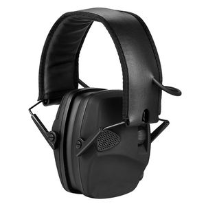 ノイズキャンセリングヘッドセットヘルメットイヤーマフ射撃用電子戦術イヤーマフ聴覚保護具 - Product Image 1