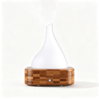 Petit diffuseur d'arômes à grain de bois, humidificateur ultrasonique d'huiles essentielles, machine d'aromathérapie pour bureau, maison et chambre