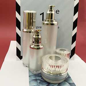 Sang trọng Gradient Vàng huyết thanh <span class=keywords><strong>Lotion</strong></span> bơm chai 30ml50ml100ml Bộ chăm sóc da mỹ phẩm Jar bao bì - Product Image 5