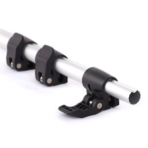 環境に優しいアルミニウム製 多目的伸縮ポール クランプロックとPVCハンドル付き - Product Image 2