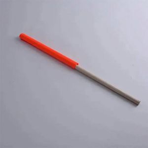 ธงความปลอดภัยสีส้มคุณภาพสูงสำหรับงานจราจรบนทางหลวง ทำจากผ้าตาข่ายพีวีซีแบบถือด้วยมือ - Product Image 4