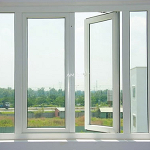 Nhà sản xuất nhôm bão đôi kính cửa sổ và cửa ra vào thiết kế cửa sổ không thấm nước cho hơn 5 năm bảo hành - Product Image 1