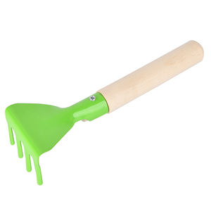 Vertak Lot de 3 ensembles d'outils de jardinage à manche en bois <span class=keywords><strong>Kit</strong></span> d'outils de jardinage pour enfants avec pulvérisation de surface de 1mm d'épaisseur - Product Image 4