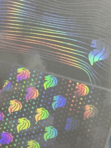 Bolsas de Maquillaje con Holograma Personalizado, Etiqueta Adhesiva Numerada con Logotipo Holográfico 3D Anti-Robo para Tarjetas de Identificación Universitarias - Product Image 6