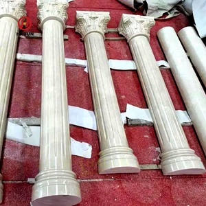 Colonne décorative de pilier en pierre naturelle de porte/bâtiment - Product Image 4