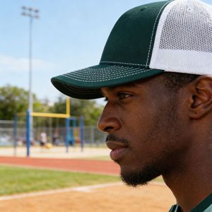 Gorra de béisbol de malla tipo camionero impermeable y ajustable con cierre a presión, personalizada, de 6 paneles, para adultos, de Vietnam, con MOQ bajo, para deportes de golf - Product Image 6