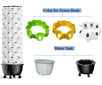 Meilleur système hydroponique pour débutants, système hydroponique vertical d'intérieur, système hydroponique à LED, système de culture en tour pour légumes