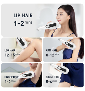 Dispositivo Profesional de Depilación Láser IPL de Zafiro, Permanente, para Mujeres y Hombres, en Casa, con Sistema de Enfriamiento Indoloro - Product Image 6