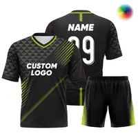 Sublimation Quick Dry Full Set Soccer Kit Shirt Custom Own Design