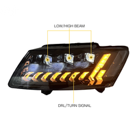 Para Audi Q5 2009-2012/2013-2018 Conjunto de Faros Delanteros LED Modificados, Repuesto de Faros para Automóvil, Suministro de Fábrica, Piezas de Automóvil -- Un Par