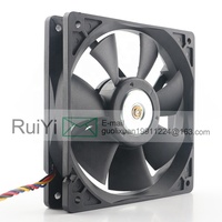 Delta 5V 24V 48V DC12V 0.35A AC EC 12025 120X120X25MM 12CM Régulation de vitesse Alimentation ordinateur hôte AFB1212H-5G97 ventilateur de refroidissement