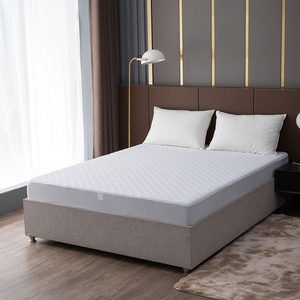Großhandel Kingsize-Bett Double Hotel Home Spann bett tücher Haut freundliche atmungsaktive Tages decke Wasserdichte Matratze Schutzhülle - Product Image 6