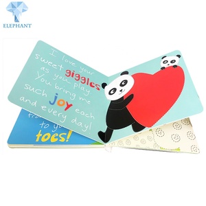 Professional Custom Hot Sale Full Color Printing Fancy Children Baby Hardcover Board <b>Book</b> - Product Image 3