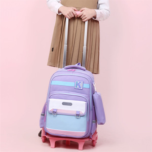 Nouveau <span class=keywords><strong>Sac</strong></span> <span class=keywords><strong>à</strong></span> <span class=keywords><strong>Dos</strong></span> Scolaire <span class=keywords><strong>à</strong></span> <span class=keywords><strong>Roulettes</strong></span> Transfrontalier pour Élèves du Primaire (3-6ème Année) ; <span class=keywords><strong>Sac</strong></span> <span class=keywords><strong>à</strong></span> <span class=keywords><strong>Roulettes</strong></span> Grande Capacité Personnalisation du Logo - Product Image 3