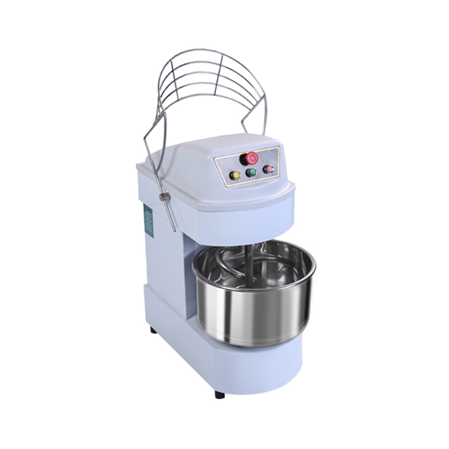 Automatic 2 speed pizza steam bread chapati spiral dough mixer machine for bakery