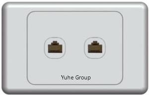 Estándar australiano para enchufes horizontales industriales de pared para TV/satélite/computadora/teléfono 10/15A, retardantes de llama, de policarbonato. - Product Image 5