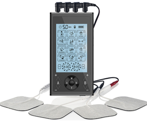 4 canales, 24 modos, estimulador muscular electrónico de pulso, masajeador, fisioterapia, período, alivio del dolor, dispositivo de unidad Tens - Product Image 1