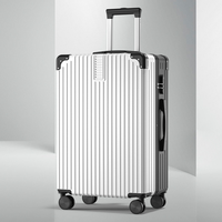 Valise de voyage pour étudiants avec poche avant/haut et port USB, édition artistique universelle légère, vente en gros