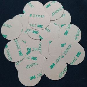 3M 467MP pita sisi ganda Transfer pemotongan mati untuk papan nama pelat nama tipis akrilik perekat diri tahan air pita 3m467mp tahan air - Product Image 2