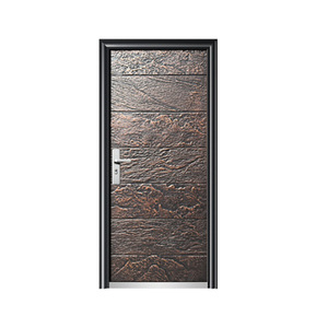 Porte de sécurité en acier laminé à froid, anti-effraction, extérieure, ouverture manuelle plate, porte complète Zhejiang SFT-002 - Product Image 5